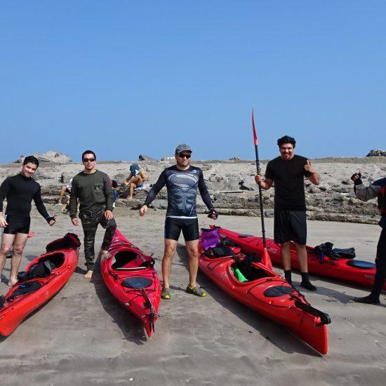 Kayak Expedición en grupo Antofagasta